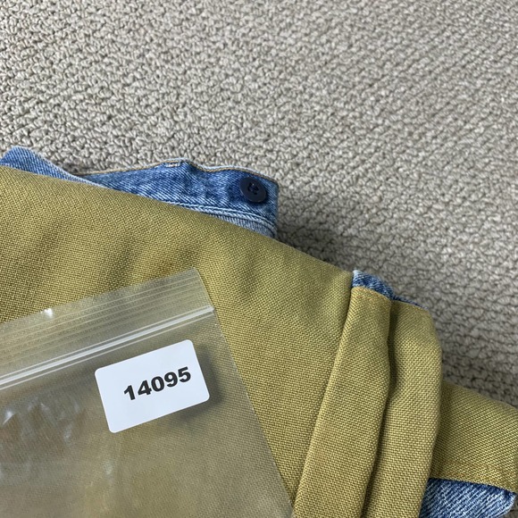 Wrangler Mens Jeans Size 34X30 Blue Denim Brushed‎ Rugged Straight Leg Pockets - Picture 16 of 16